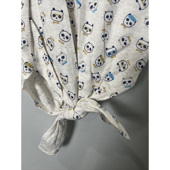 Baby Dumpling Knotted Gown & Cap Set, Fits Sizes 0-6 Months - Picture 4 of 6